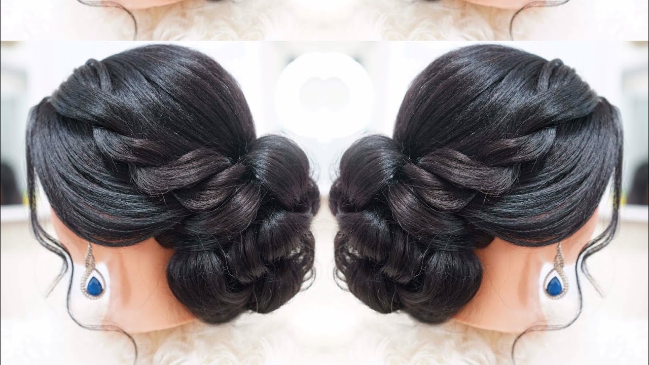 #Easy #Hair #Gorgeous #Wedding  #Hairstyles #Updo #Messy #Curl  #braids #tutorial #hairdo #bride