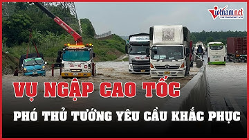 Phó Thủ tướng yêu cầu có phương án khắc phục ngập cao tốc Phan Thiết - Dầu Giây | Báo VietNamNet