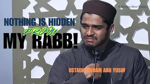 Ustadh Breaks Down in Tears: ‘My Rabb Knows What We Show & What We Hide Hide!’ — Hisham Abu Yusuf