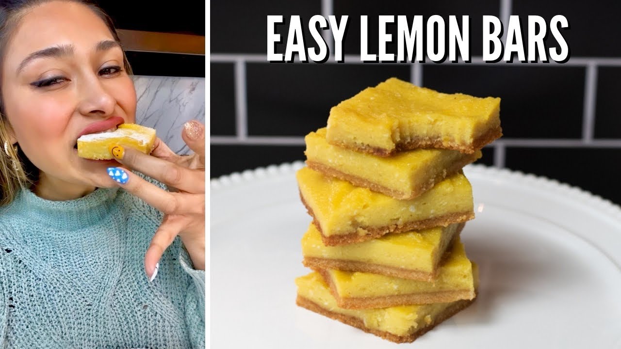 EASY KETO LEMON BARS! How to make Keto Lemon Bars! ONLY 3 NET CARBS