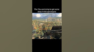 sleeping in the apocalypse #dyinglightthebeast #dyinglight #viralshorts #viralvideo #foryou