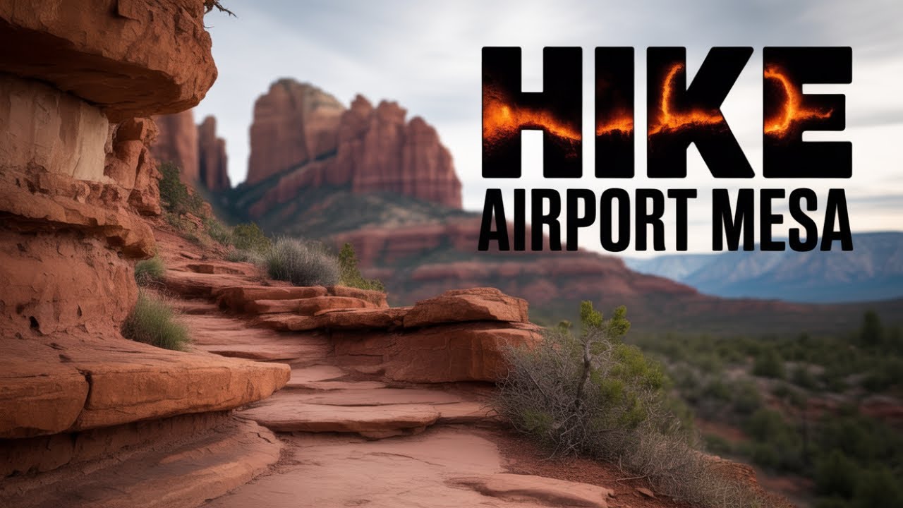 Пешеходный маршрут Airport Mesa Loop в Седоне, штат Аризона.