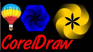 Corel Draw Tips & Tricks Start with a 6 sided Polygon and a CIRCLE to Draw this and CLONE