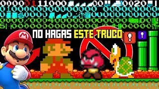 El Truco mas Peligroso de Super Mario Bros que Revela 256 Niveles SECRETOS