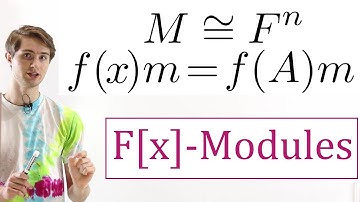 Introduction and Derivation of F[x]-Modules