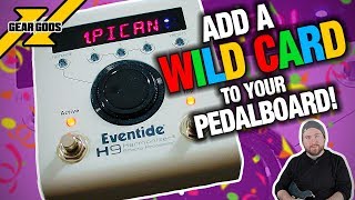 EVENTIDE H9 Harmonizer MAX Pedal Review! | GEAR GODS