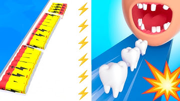 Battery Run VS Smile Rush - All Levels Android Gameplay Ep 1 2025 ⚡ SM7080