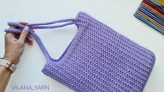 :  ""     Crochet bag tutorial