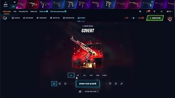 Opening Covert Case on CSGO.NET! Will I Hit a Big Drop? (CODE FOS +30%)