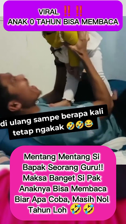 'Warganet Tak Percaya! Anak Baru Nol Tahun Kok Bisa ‘Baca’? MasyaAllah 😍'