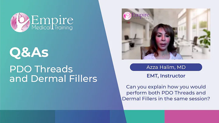 Performing PDO Threads and Dermal Fillers in the s...