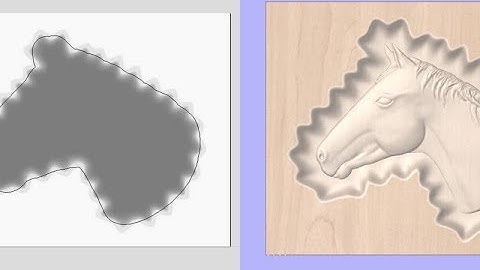 Vectric V10 Tutorials | 3D Modeling | Creating a Carved Recess