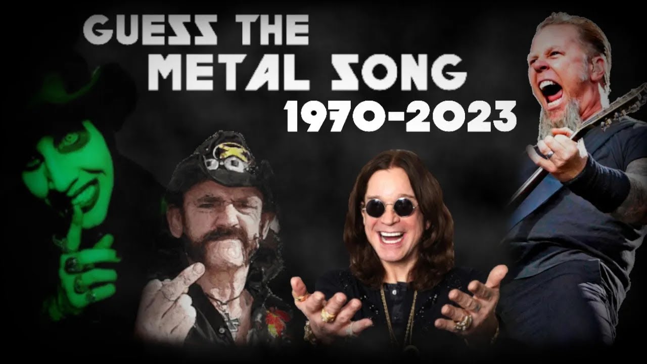 ⁣Guess the Metal Song FROM EACH YEAR (1970-2023) | QUIZ