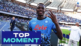 Osimhen’s first Serie A hattrick | Top Moment | Napoli-Sassuolo | Serie A 2022\/23