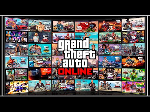 Видео: GRAND THEFT AUTO ONLINE — ВСЕ ТРЕЙЛЕРЫ С 2014 ПО 2024