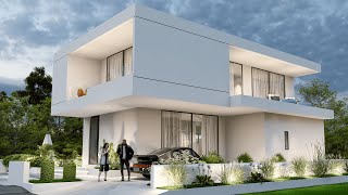 Modern House Design | 3 Bedroom | 130 sqm | Small Family House.