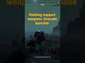 HD2 support weapon tier list: Grenade launcher + HMG update #helldivers2
