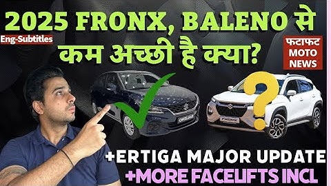 Maruti Fronx 2025 क्यू पिट रही है Maruti Baleno 2025 से ? 😭 New Maruti Baleno vs New Maruti Fronx 📈 