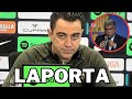 La Respuesta de XAVI a LAPORTA Por Su Destitución del Barcelona|El último baile de Xavi en Banquillo