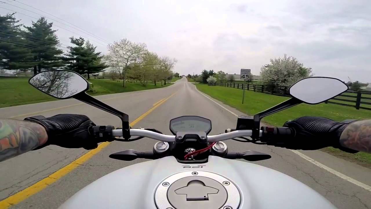 2015 Ducati Monster 821 - Ride-along, No Commentary