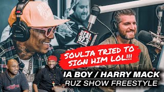 Soulja Boy Reacts to Insane Harry Mack Freestyles Reaction