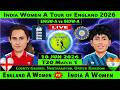 England A Women vs India A Women | ENGW-A vs INDW-A | 1st T20 of INDW-A vs ENGW-A 2026 | ENG vs IND