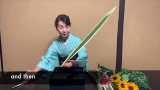 Ikebana, Japanese flower arrangement