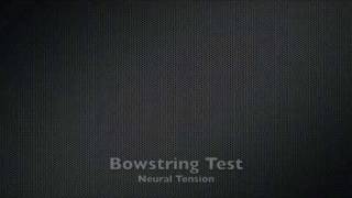 Famous Bowstring Test Profile