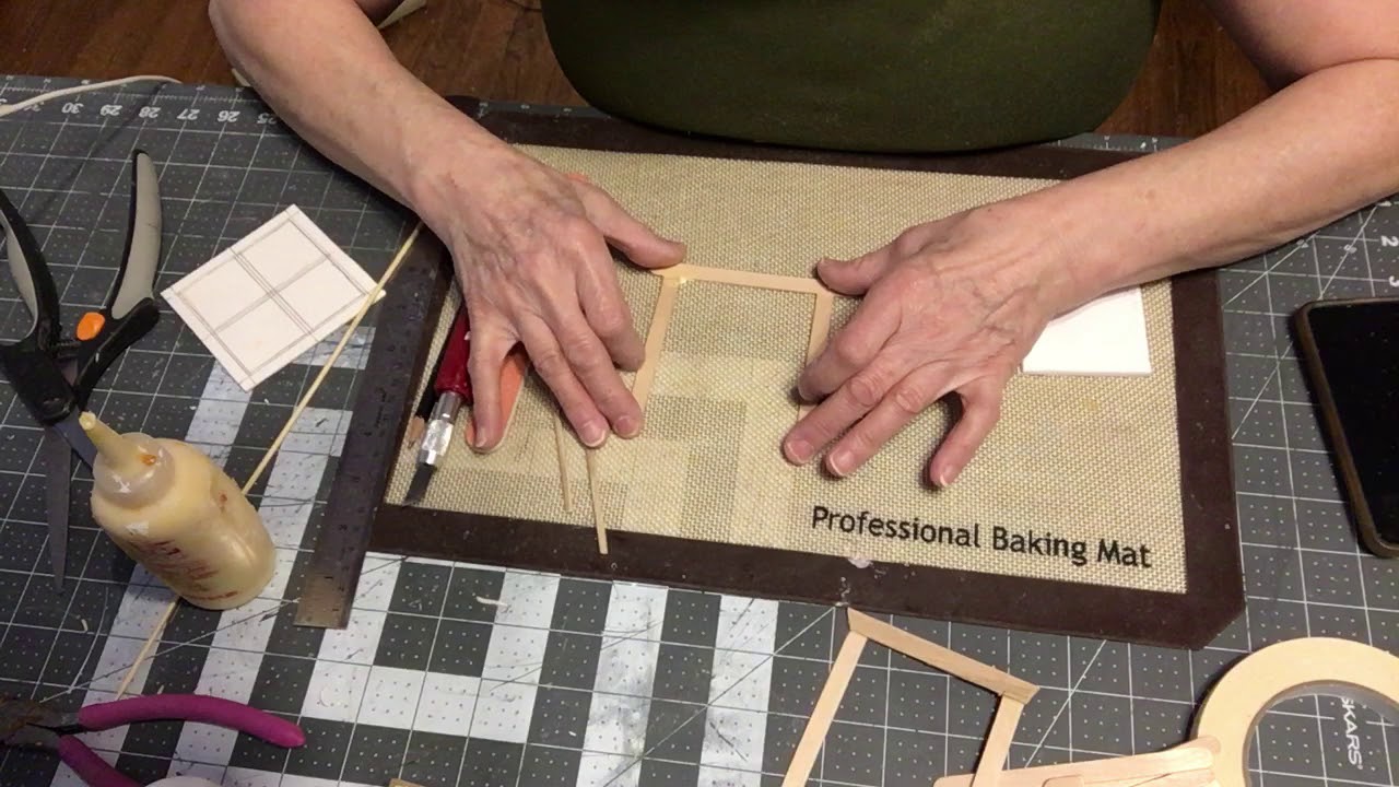 Making a Mminiature Window Frame/Tutorial A1 YouTube