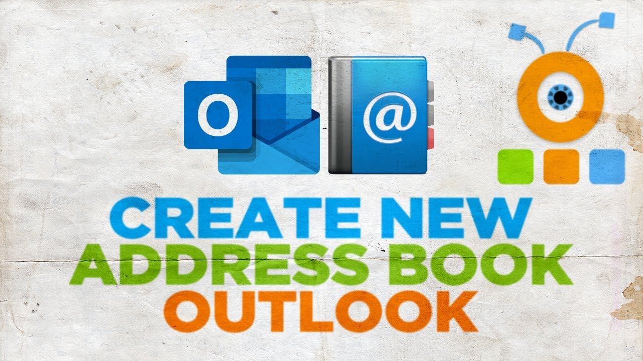 How To Create New Address Book In Outlook YouTube