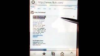 Opera mobile 9.5 demonstration screenshot 5