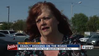 Deadly weekend on the roads