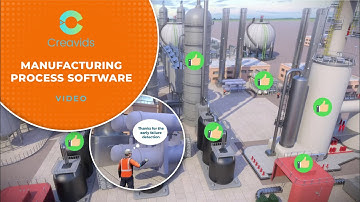 Manufacturing Process Software Video | 3D Industrial Animation Video.