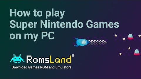 How to play Super Nintendo Game on my PC (ZSNES)