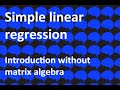 Day 2: Simple linear regression