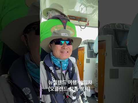 뉴질랜드 여행 (오클랜드참돔낚시)