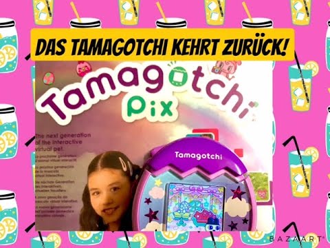 Tamagotchi Pix Bandai review german / deutsch