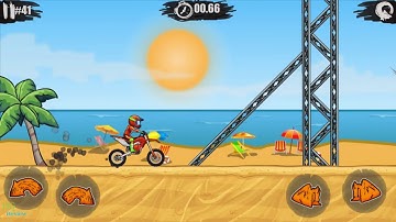 MOTO X3M Motor Race Game -Android Gameplay #9Level 41-45