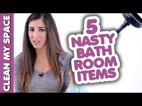 5 Nasty Things In Your Bathroom (& How-to Clean Them!)