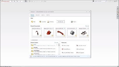 Video Tech Tip: Getting to Know the Welcome Screen in SOLIDWORKS
