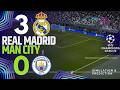 REAL MADRID 3 Vs 0 MANCHESTER CITY UEFA Champions League 25 26 Virtual Football Simulation REAL MADRID 3 Vs 0 MANCHESTER CITY UEFA Champions League 25 26 Virtual Football Simulation