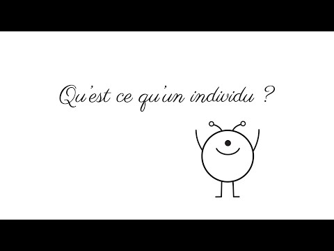 Vidéo: Qui Est Un Individu