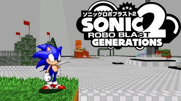 Sonic Robo Blast 2 Generations: Full Speedrun-Playthrough As Modern Sonic!