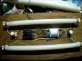 Homemade twin 15 watt light fixture