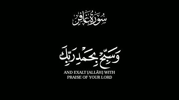 فاصبر إن وعد الله حق//القران الكريم شاشة سوداء الشيخ عبد الباسط عبد الصمد