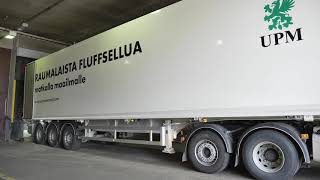 FIX Cargo Securing | FIX Lastsäkring | FIX Truck-safe | Fully Automatic Cargo Securing paper rolls.