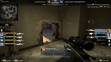 Csgo 1v4 Awp clutch on mirage