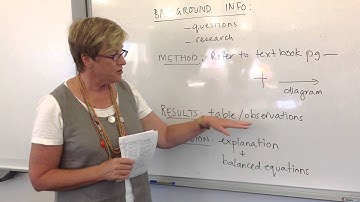 How to write your Science Practical Report