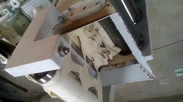 automatic dumpling ravioli wrapper machine/wonton skin maker machine with round shape