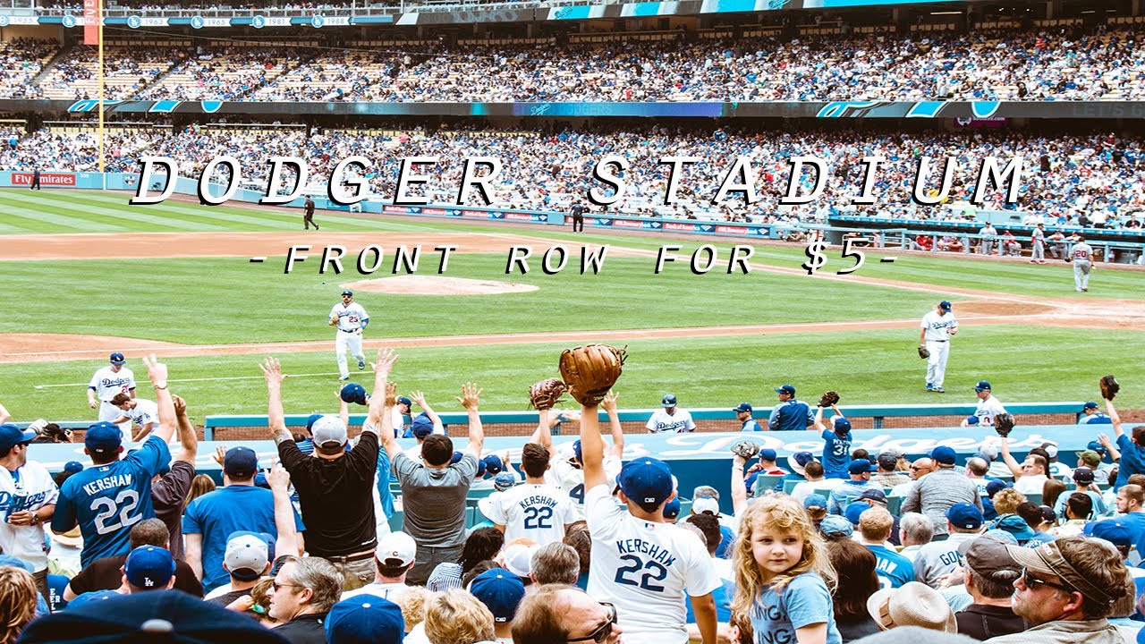 Who Sits In The Front Row At Dodger Stadium? Trust The ...